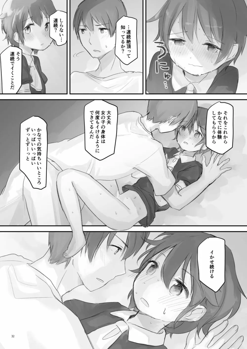 生意気な妹を大体手だけでイかせまくる Page.31