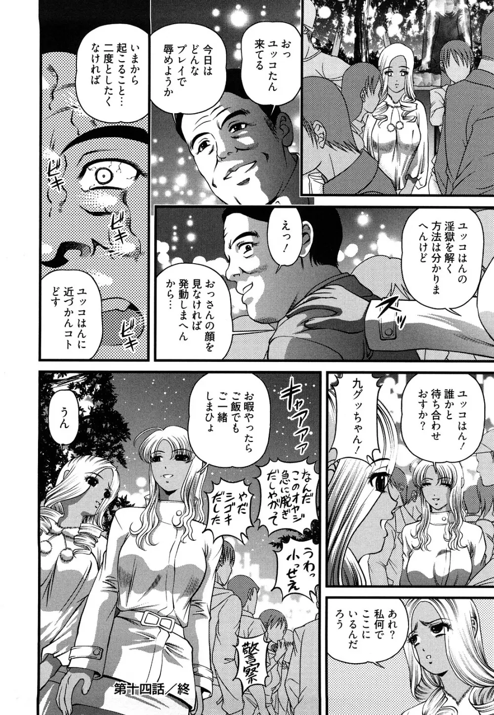 縛悦の虜 淫獄師 Page.94