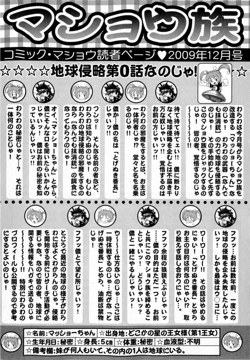 コミック・マショウ 2009年12月号 Page.254