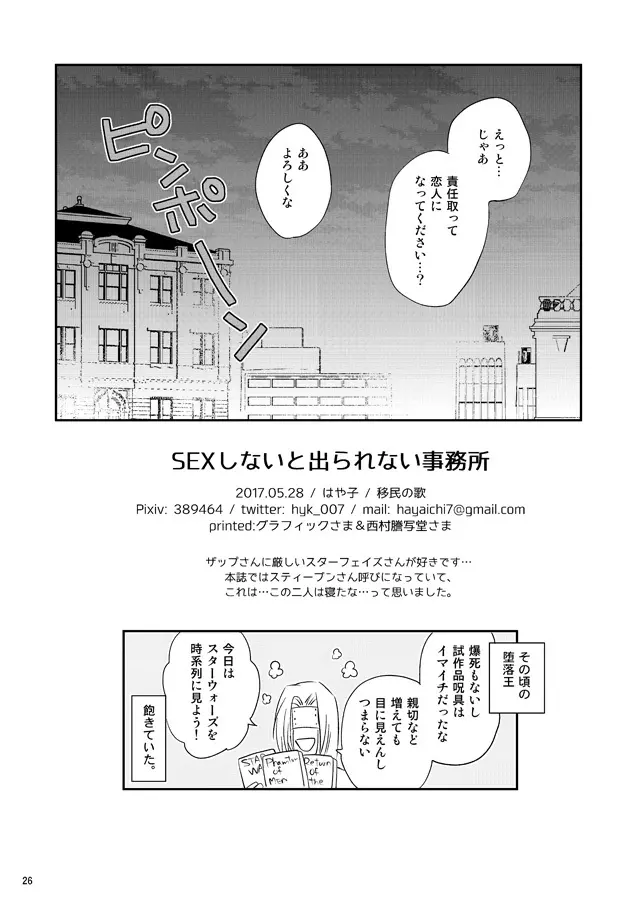 SEXしないと出られない事務所 Page.25