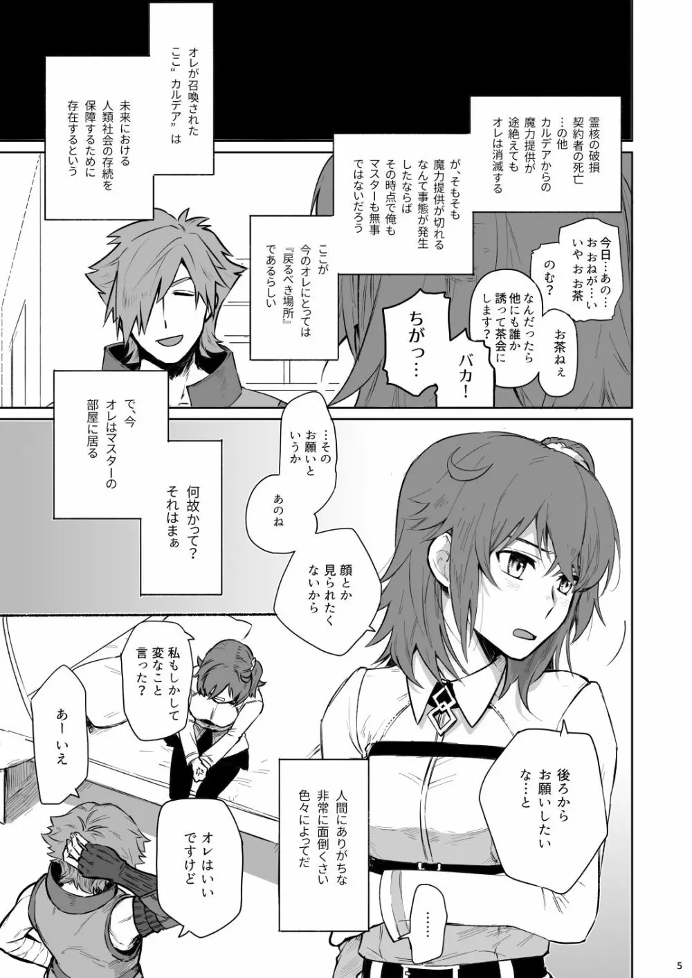 ある夜、カルデアにて Page.3