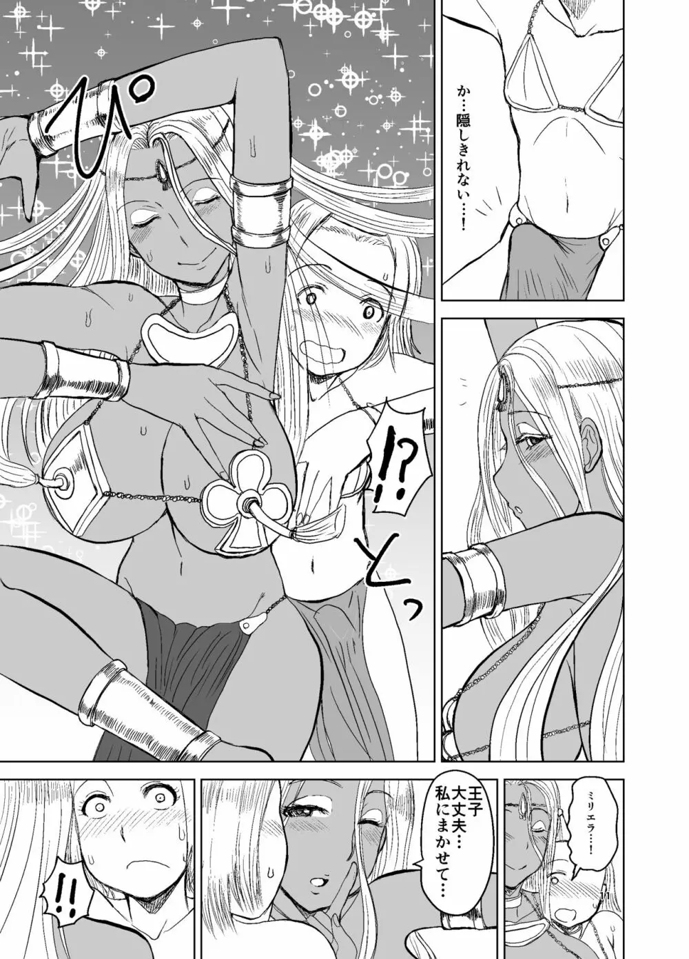 Prince & Dancer -褐色の踊り姫は金髪王子に付き従う- Page.12