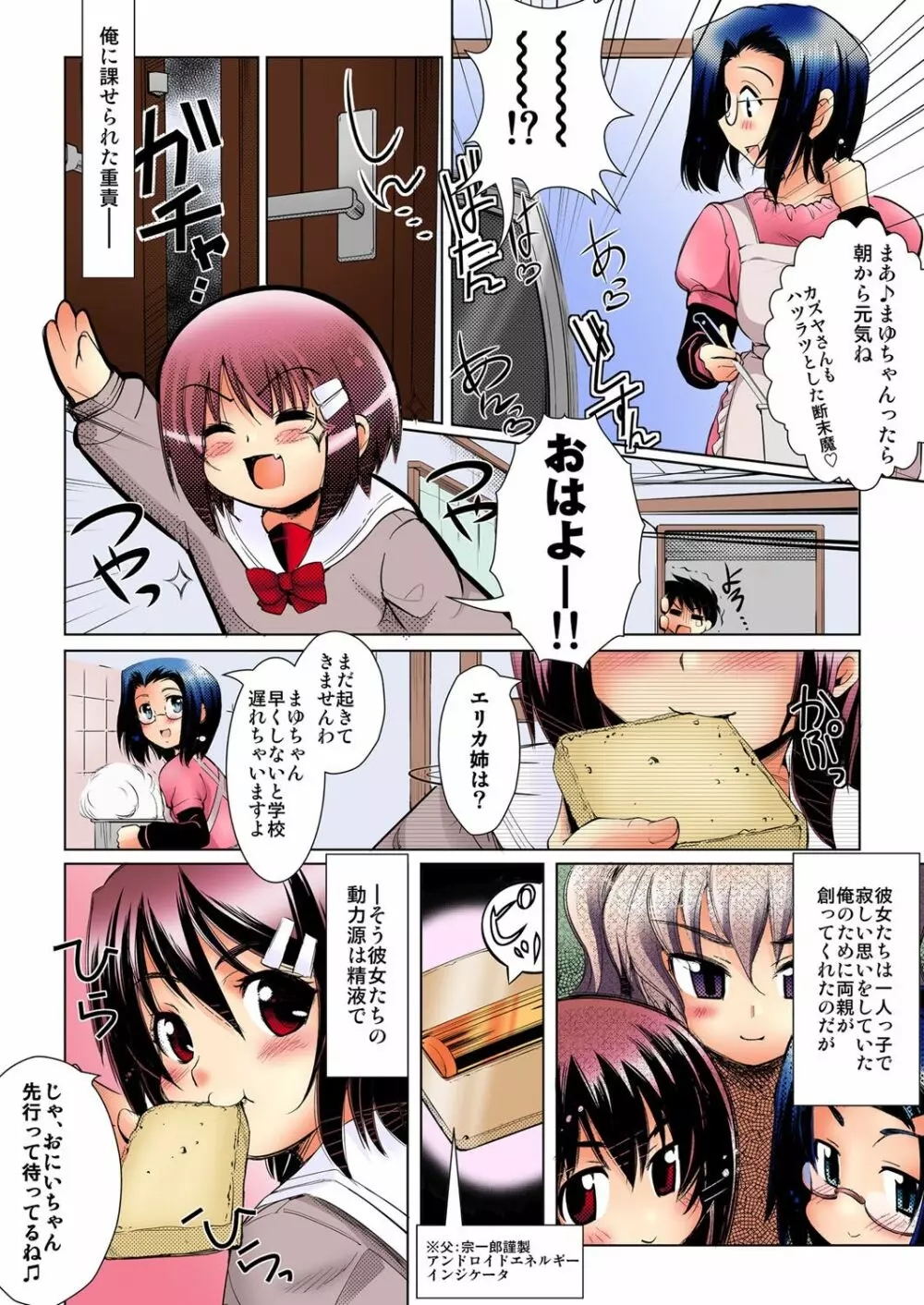 愛玩は～れむ★妹はアンドロイド!? もっとエッチなカラー版 Page.13