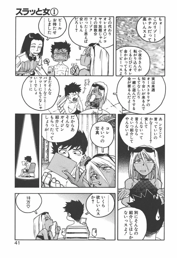 スラッと女 Page.39