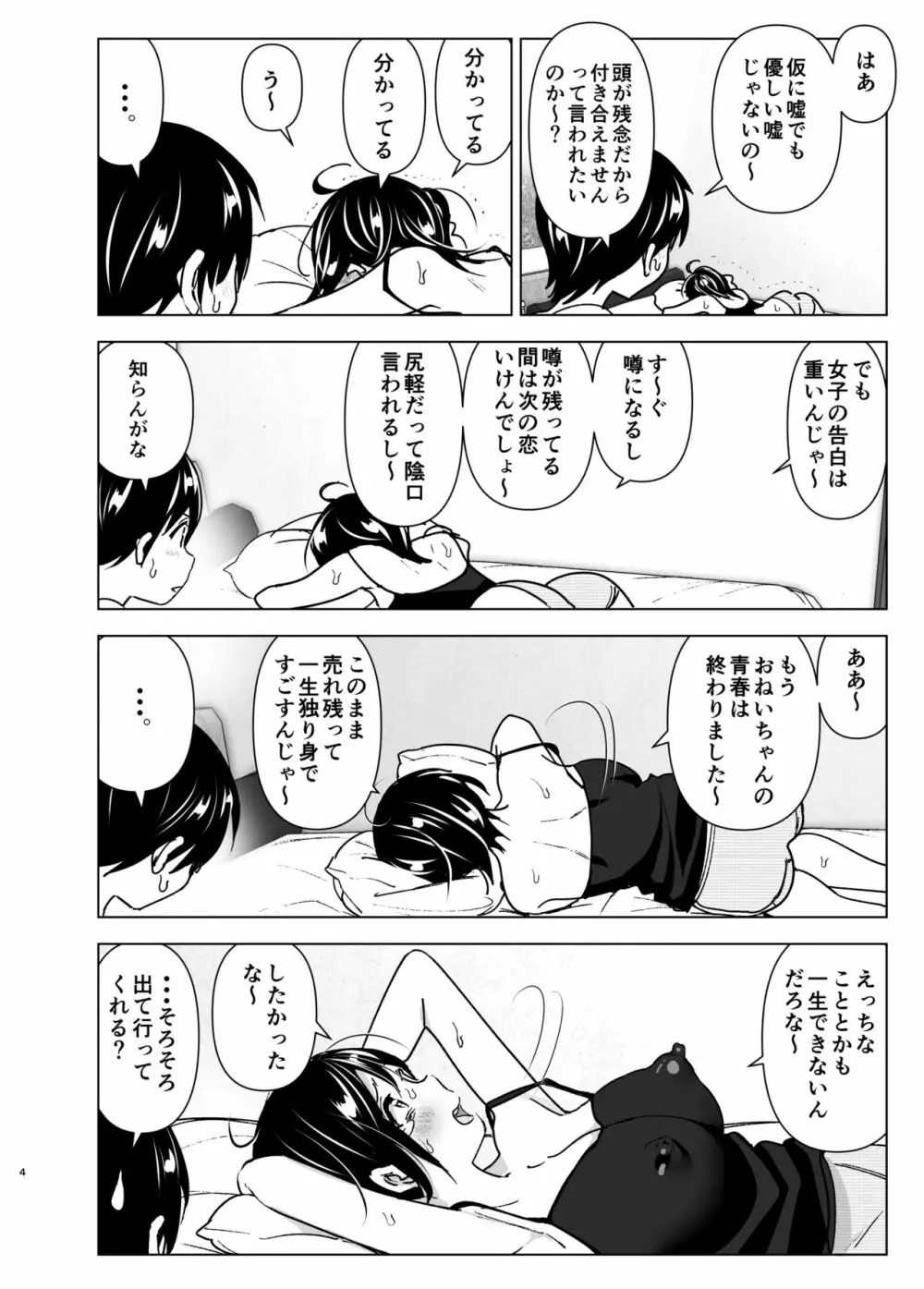 おねいちゃんと愚痴を聞いてあげる弟の話 Page.3