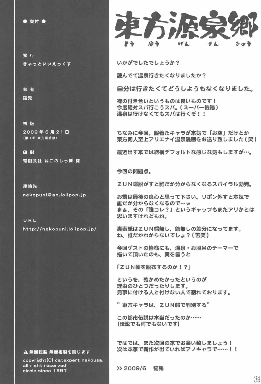 東方源泉郷 Page.34