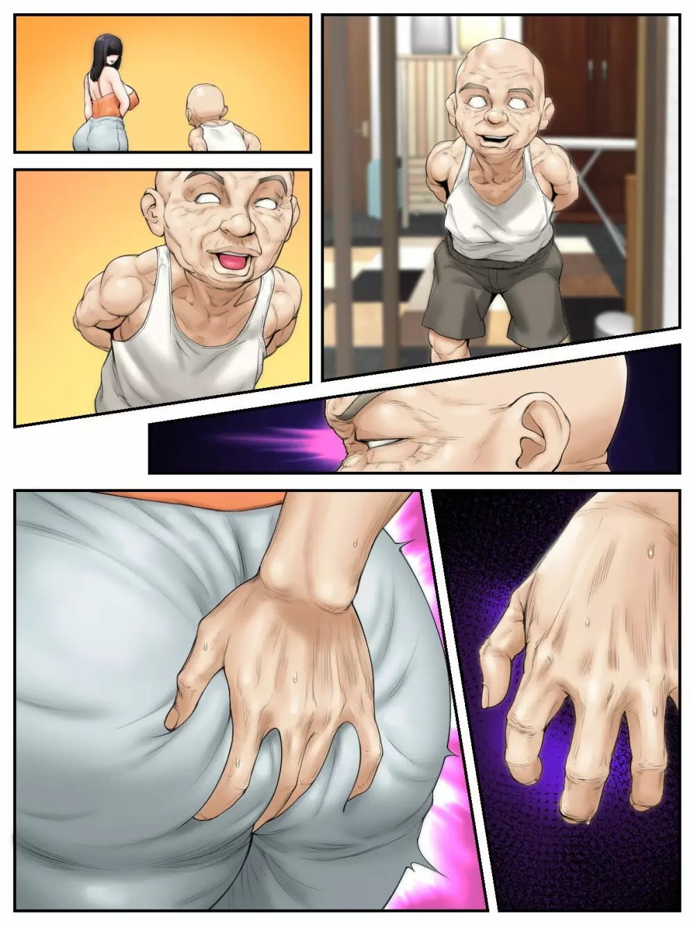 義父ネトラレ~メカクレ爆乳人妻 真希絵 導入編~ Page.25