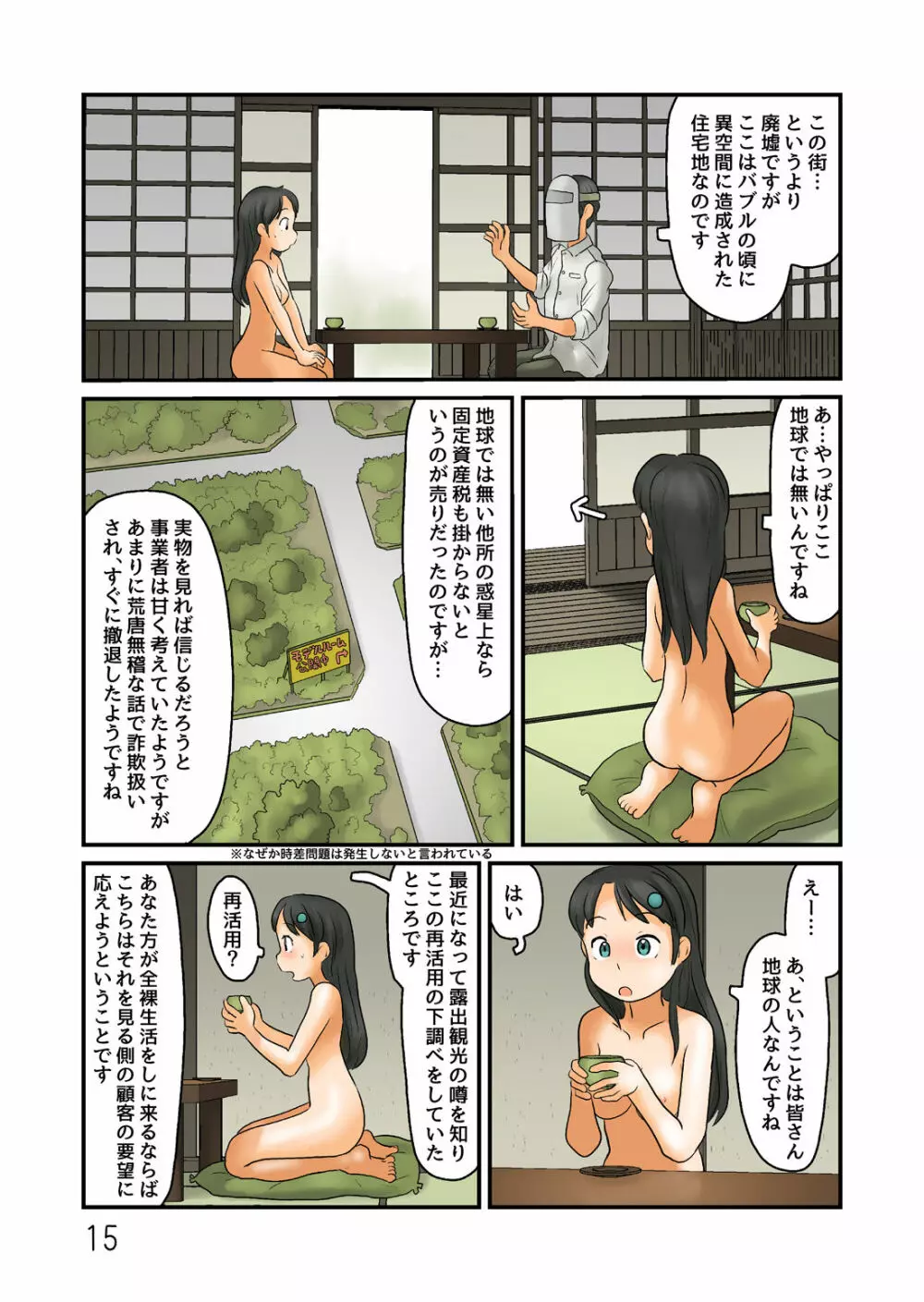 まちがえて別の露出空間に Page.16