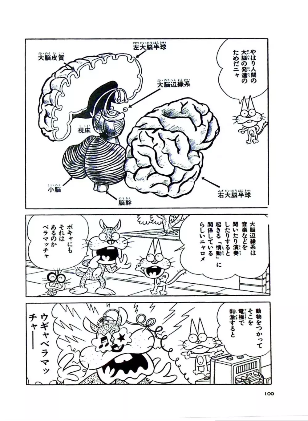 ニャロメのおもしろ性教室 Page.106