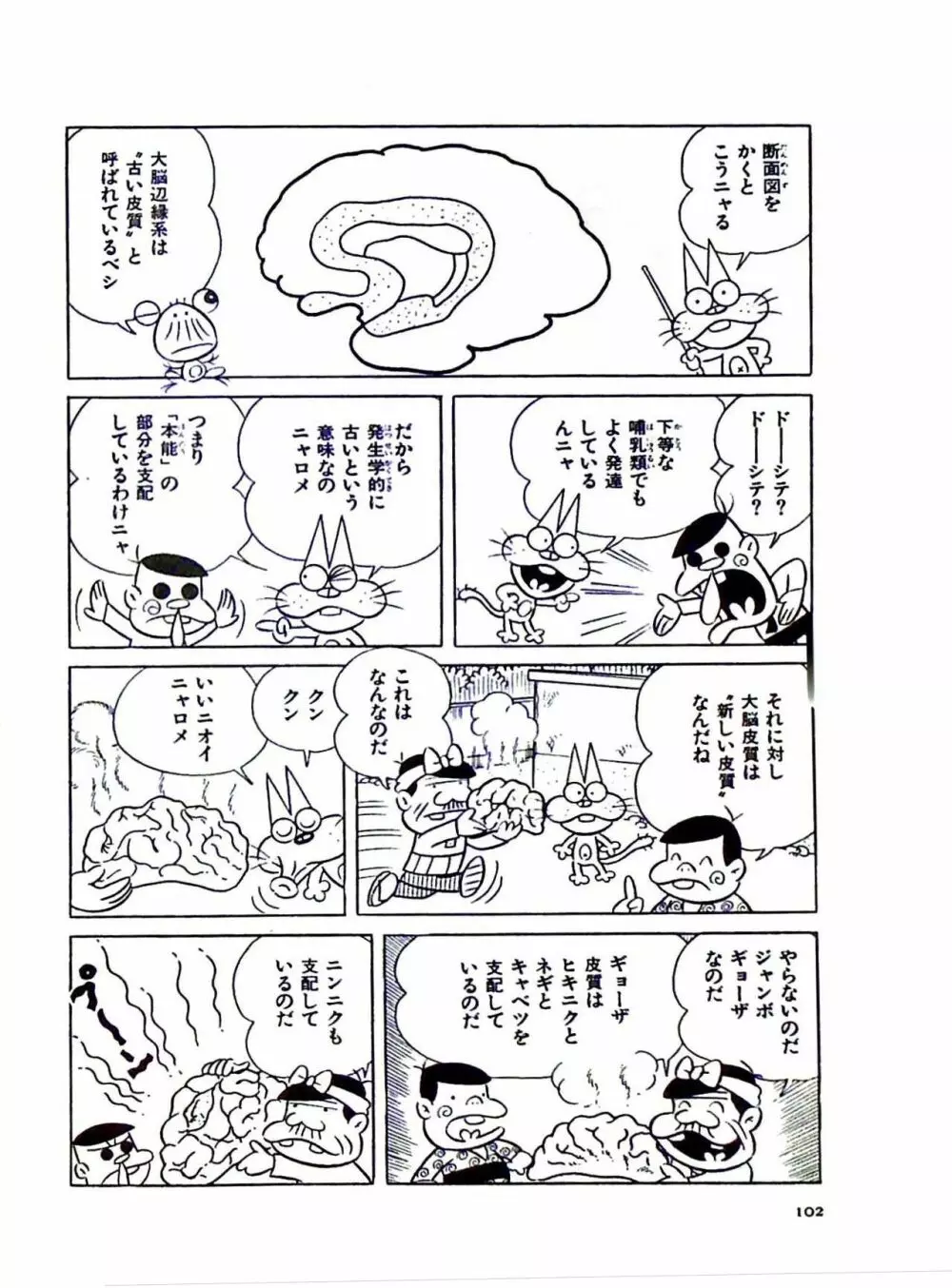 ニャロメのおもしろ性教室 Page.108