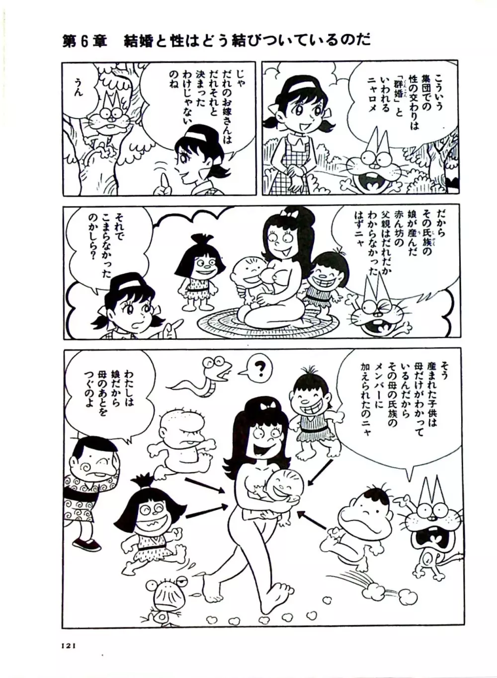 ニャロメのおもしろ性教室 Page.127