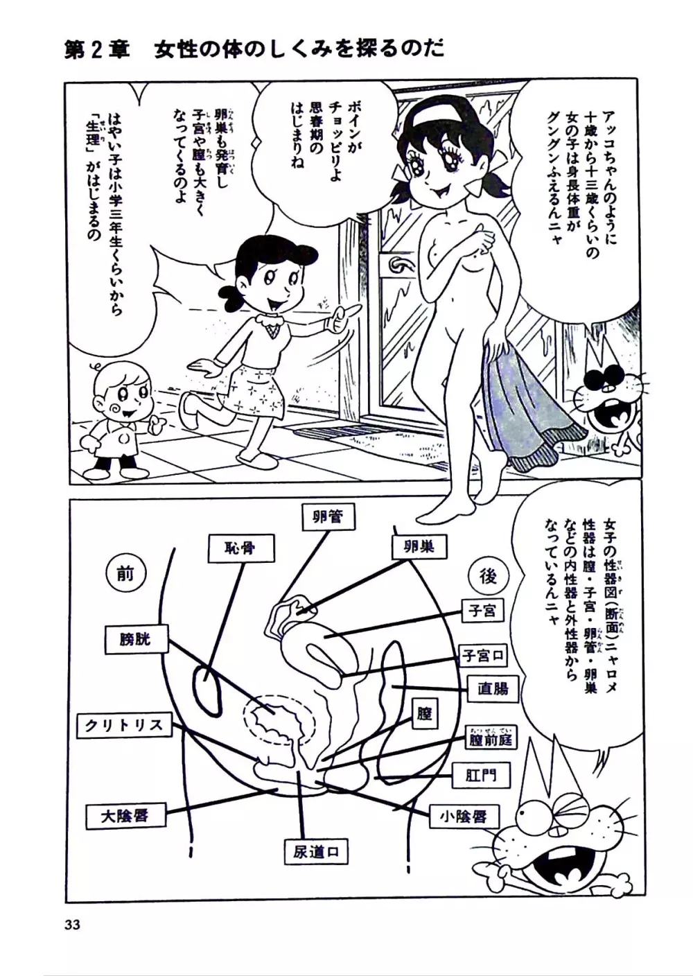 ニャロメのおもしろ性教室 Page.39