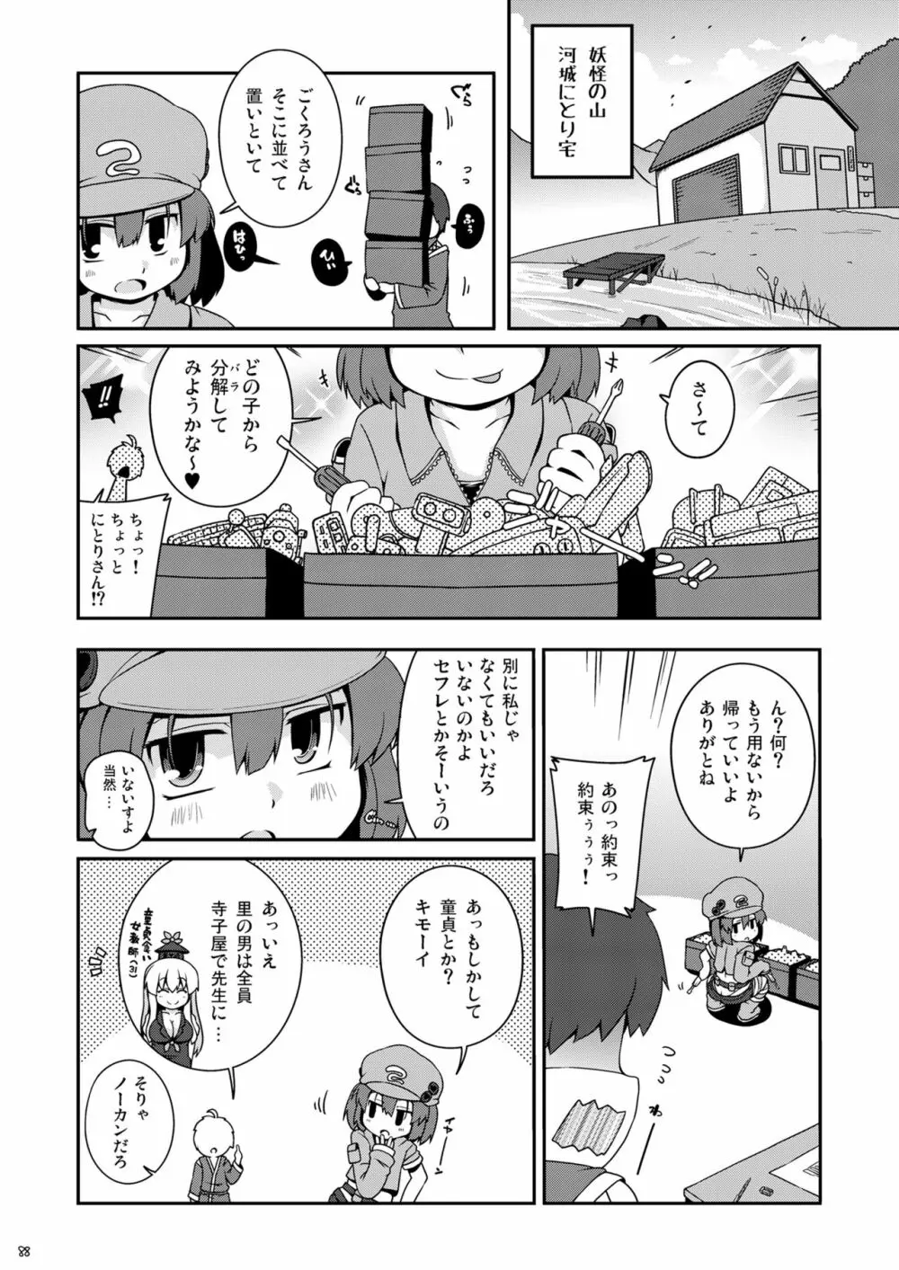 けつだらけ東方総集編しりーず3 Page.88