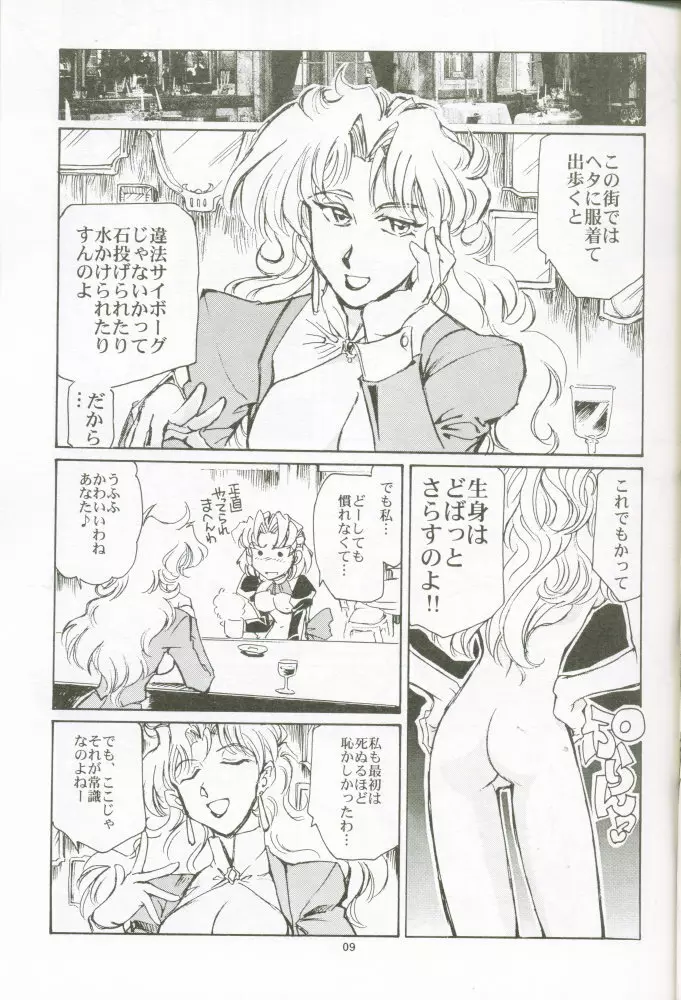 乳も翼もほり出して Page.8