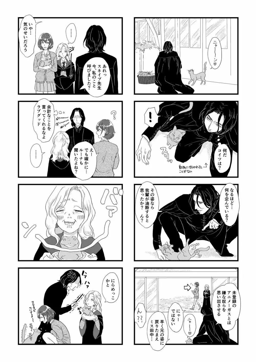 スネイプ先生×ハッフルパフ編入生 Page.11