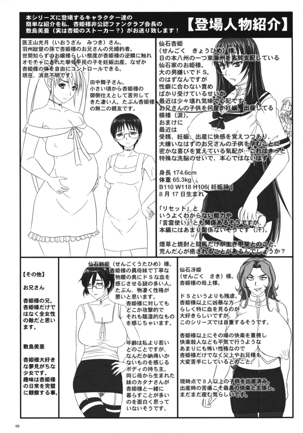 ドSな姫は汚される 辱ノ后 双姦遊戯 Page.7