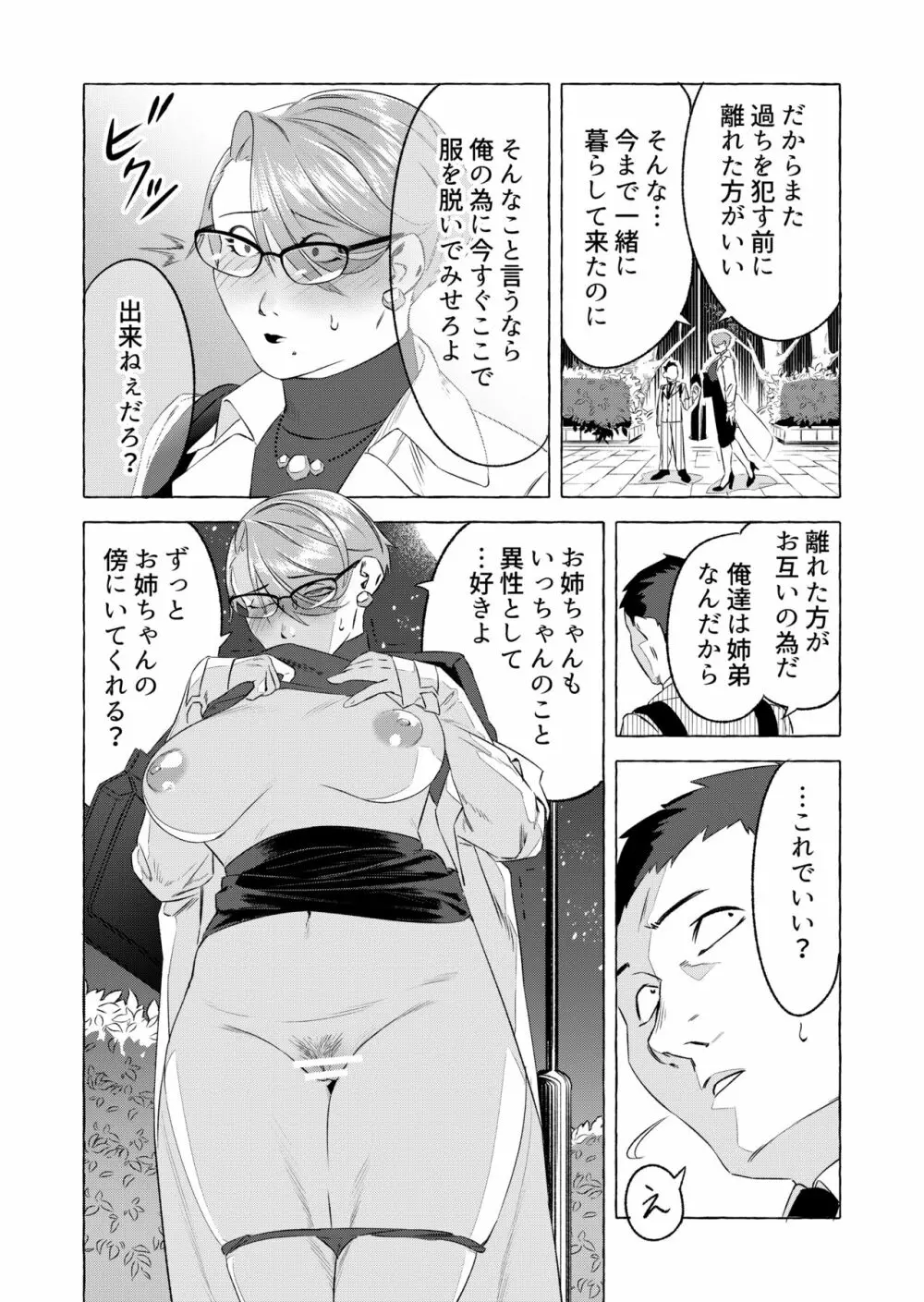 姉にエッチしたいとメールしたら… Page.20