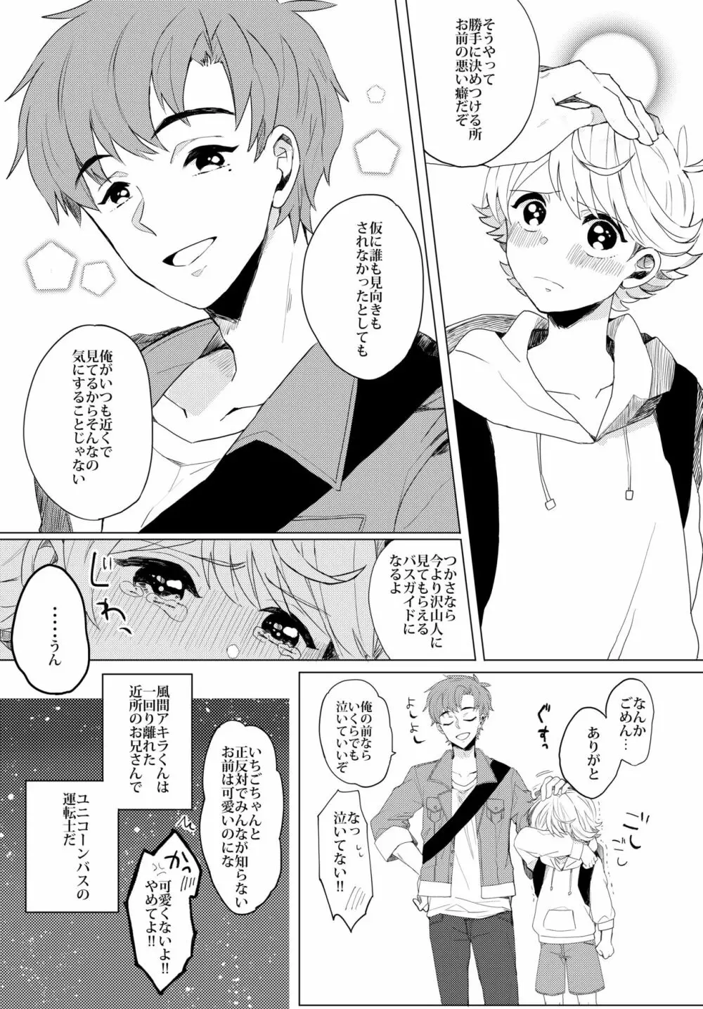 ぶきよう少年はバスガイド Page.8