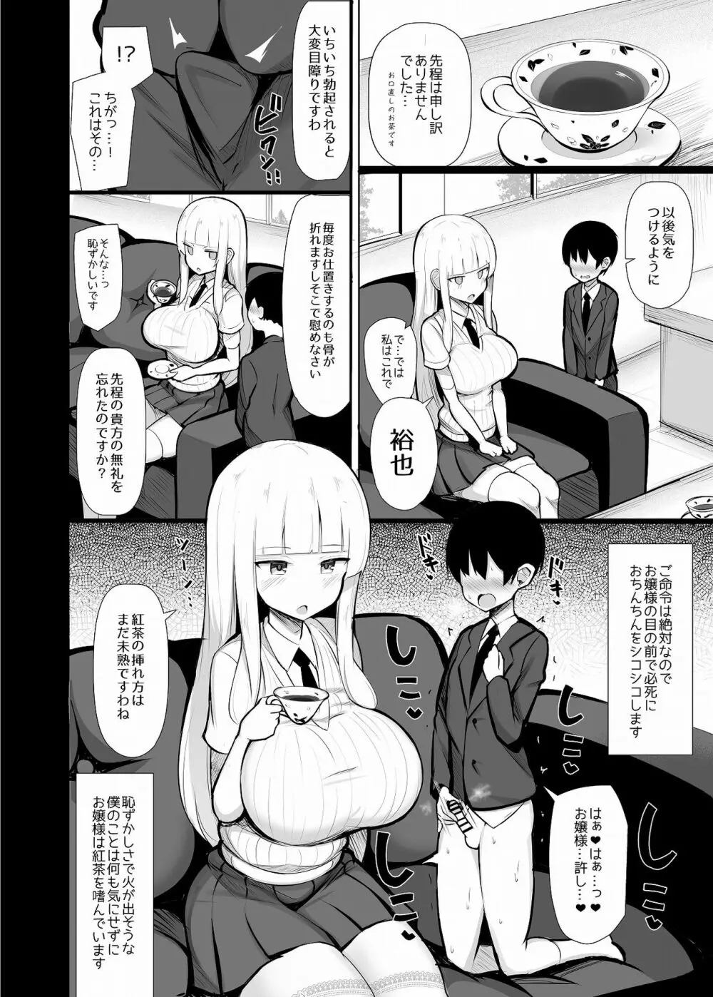 お嬢様に買われたボク Page.13