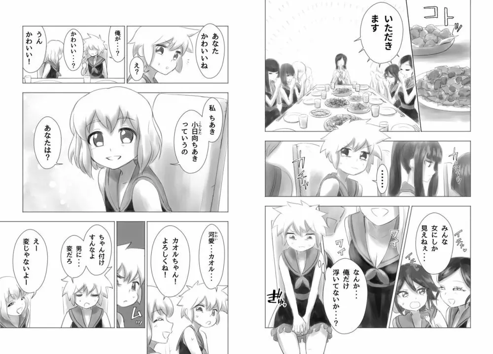 オトコノコ女性化研究録 其ノ一 Page.9