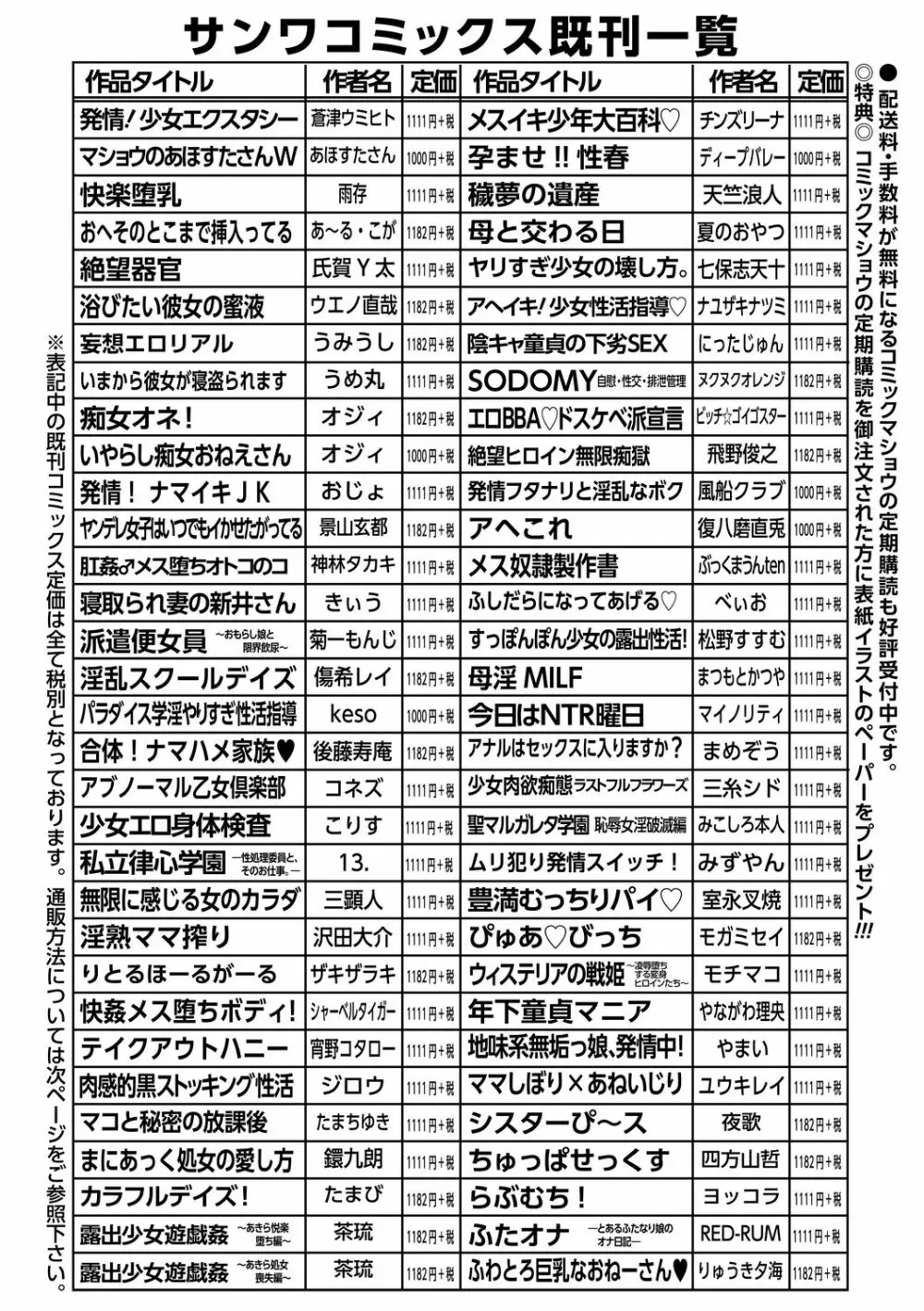 コミック・マショウ 2020年10月号 Page.280