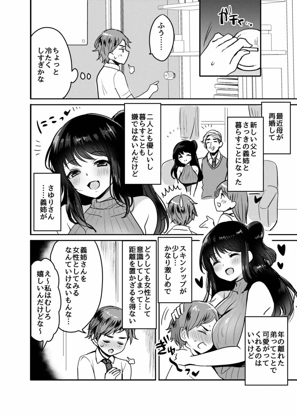 おねサキュ～お義姉ちゃんはどスケベサキュバス～ Page.4