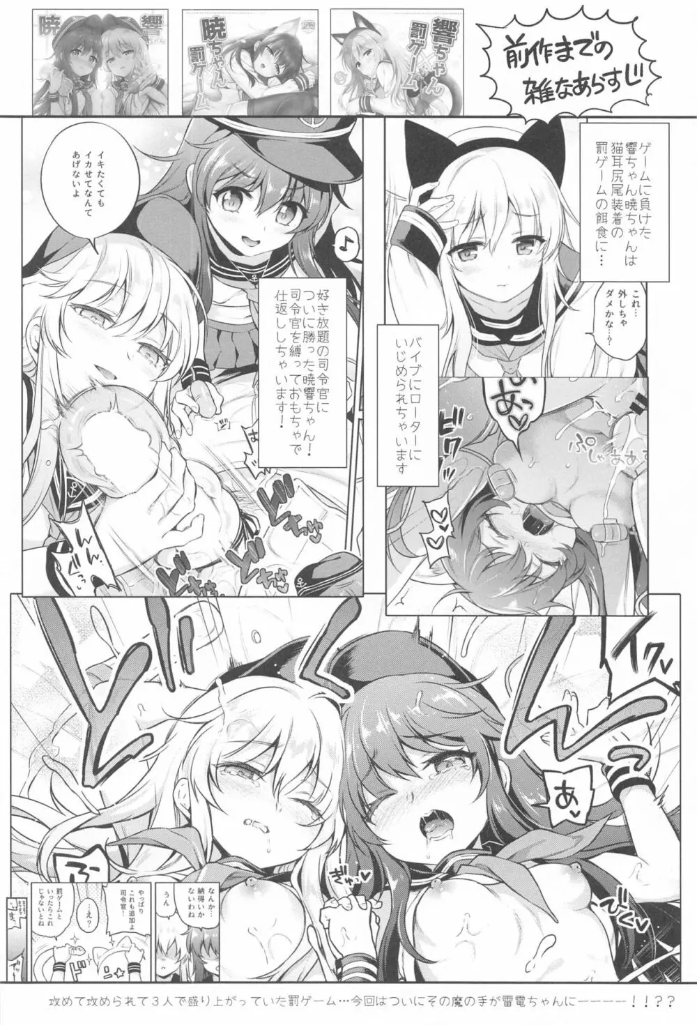 雷電ちゃん×罰ゲーム Page.3