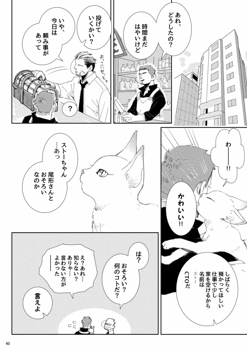 Ｆｌｉｇｈｔ【ヴァシ尾】※web再録 Page.41