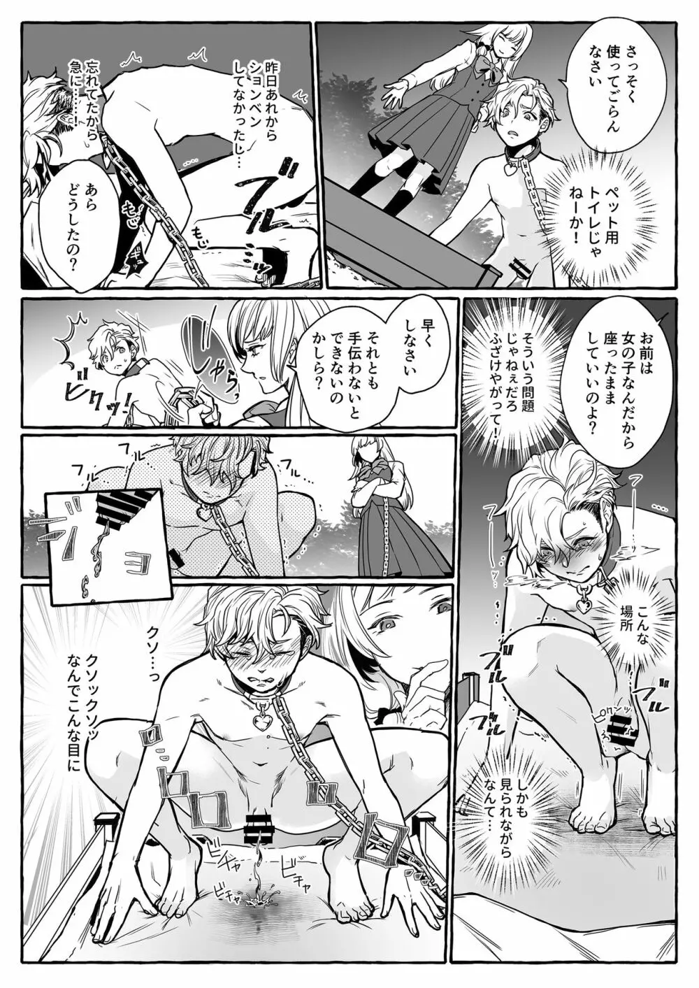 牡犬に娶られた男～貞淑な花嫁犬の育て方～ Page.12