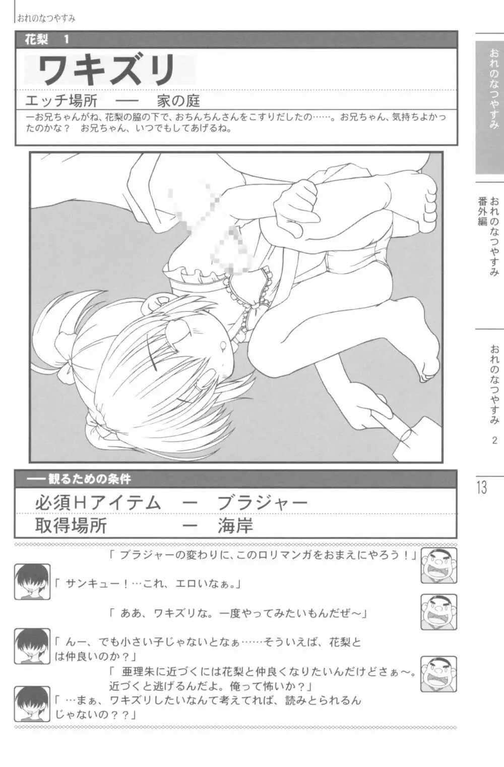 なつやすみの手引き Page.15