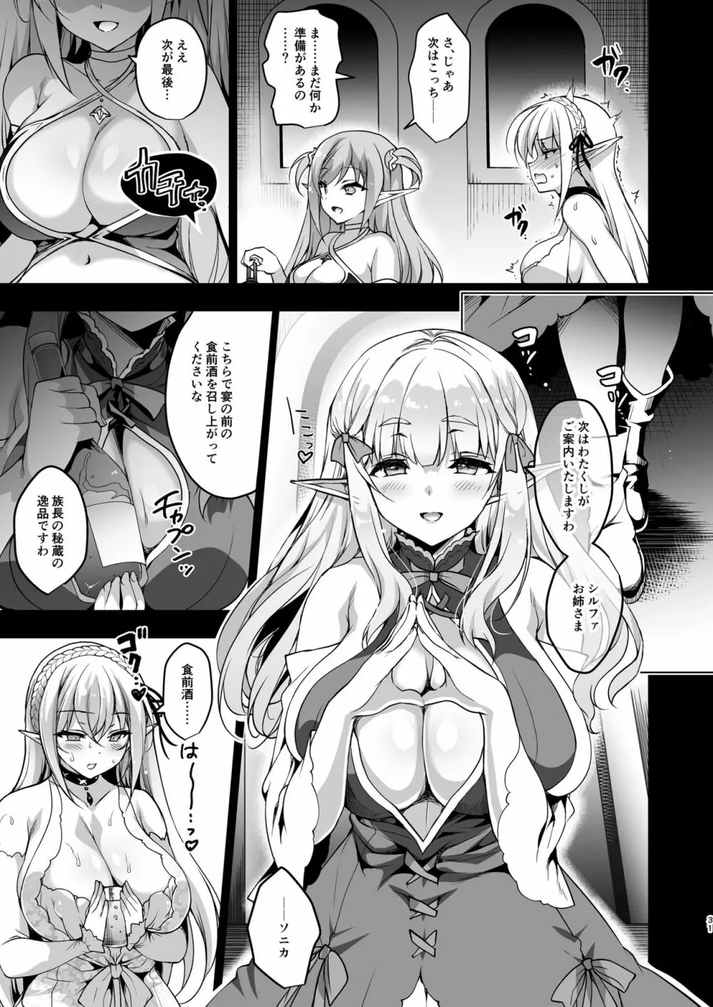 エルフに淫紋を付ける本 LEVEL:3 Page.31