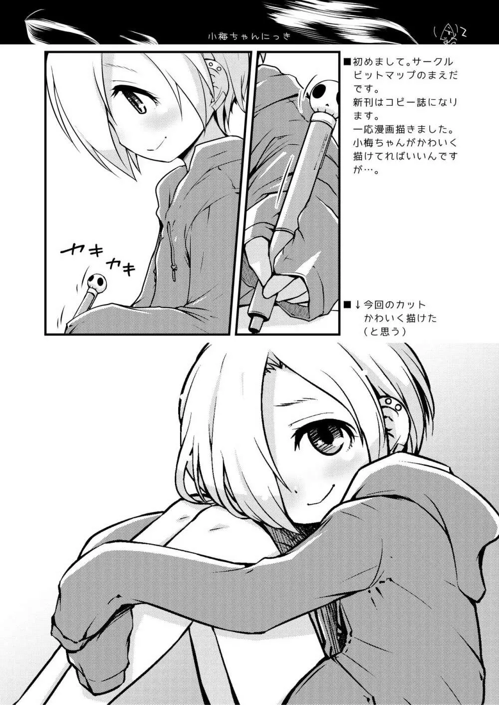 小梅ちゃんにっき Page.2