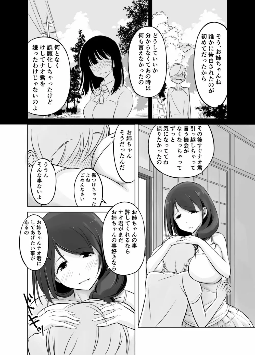 イトコのお姉ちゃんと僕の甘々性活 Page.10