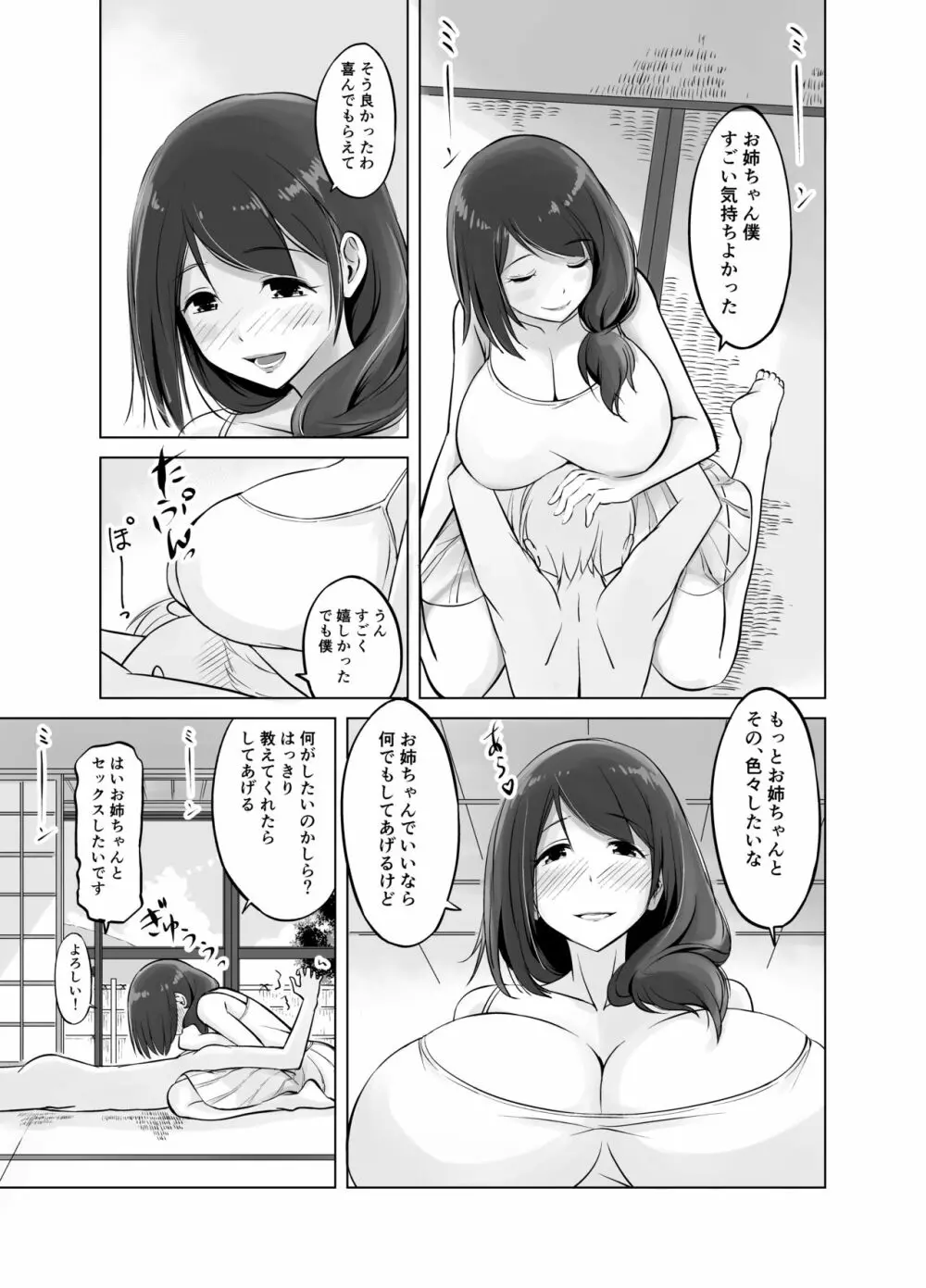 イトコのお姉ちゃんと僕の甘々性活 Page.17