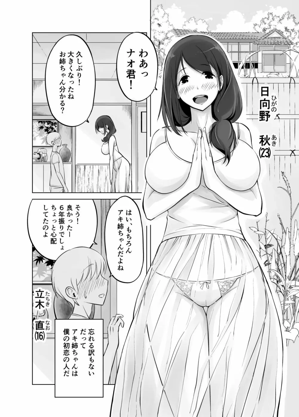 イトコのお姉ちゃんと僕の甘々性活 Page.3