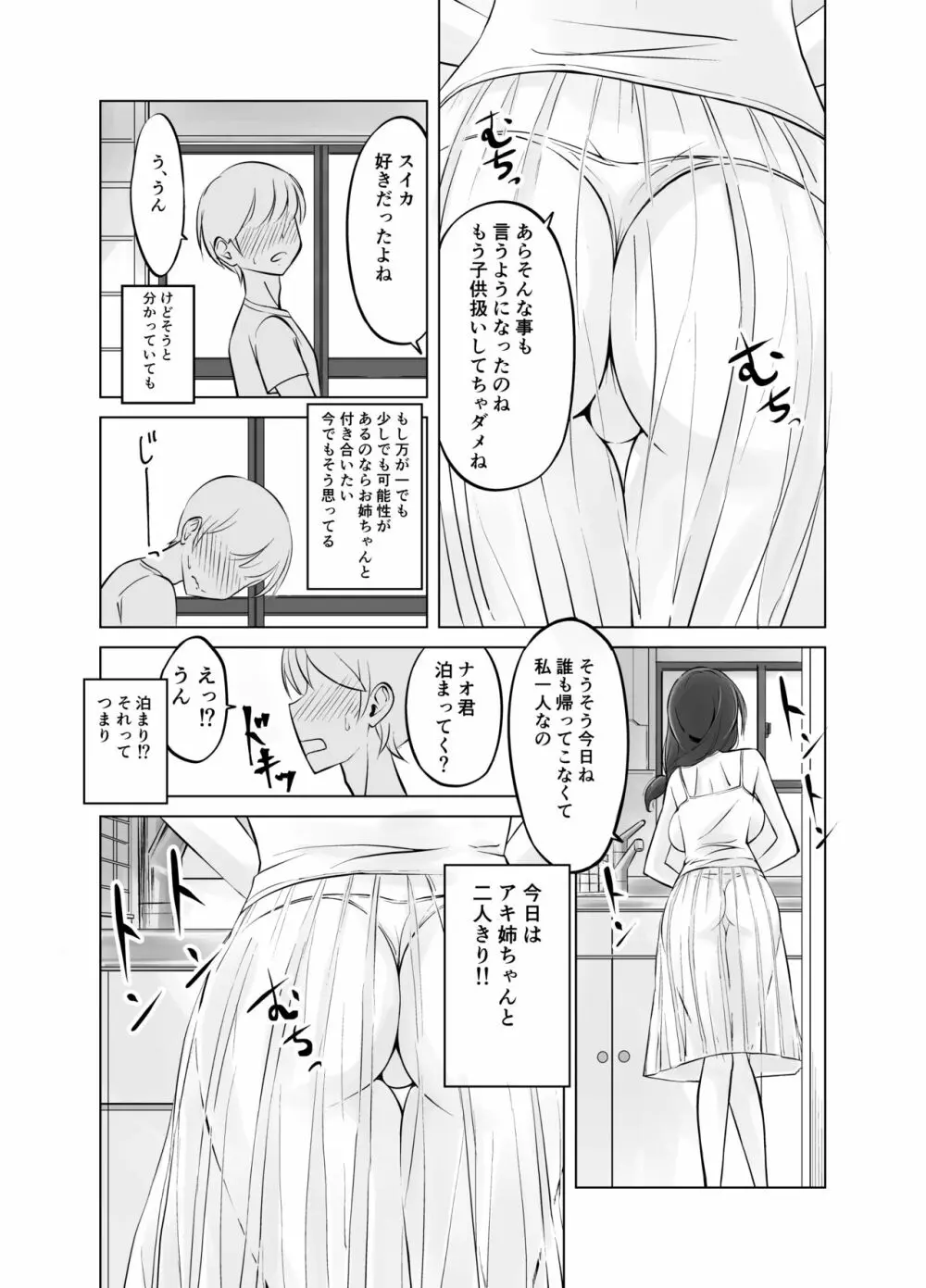 イトコのお姉ちゃんと僕の甘々性活 Page.6