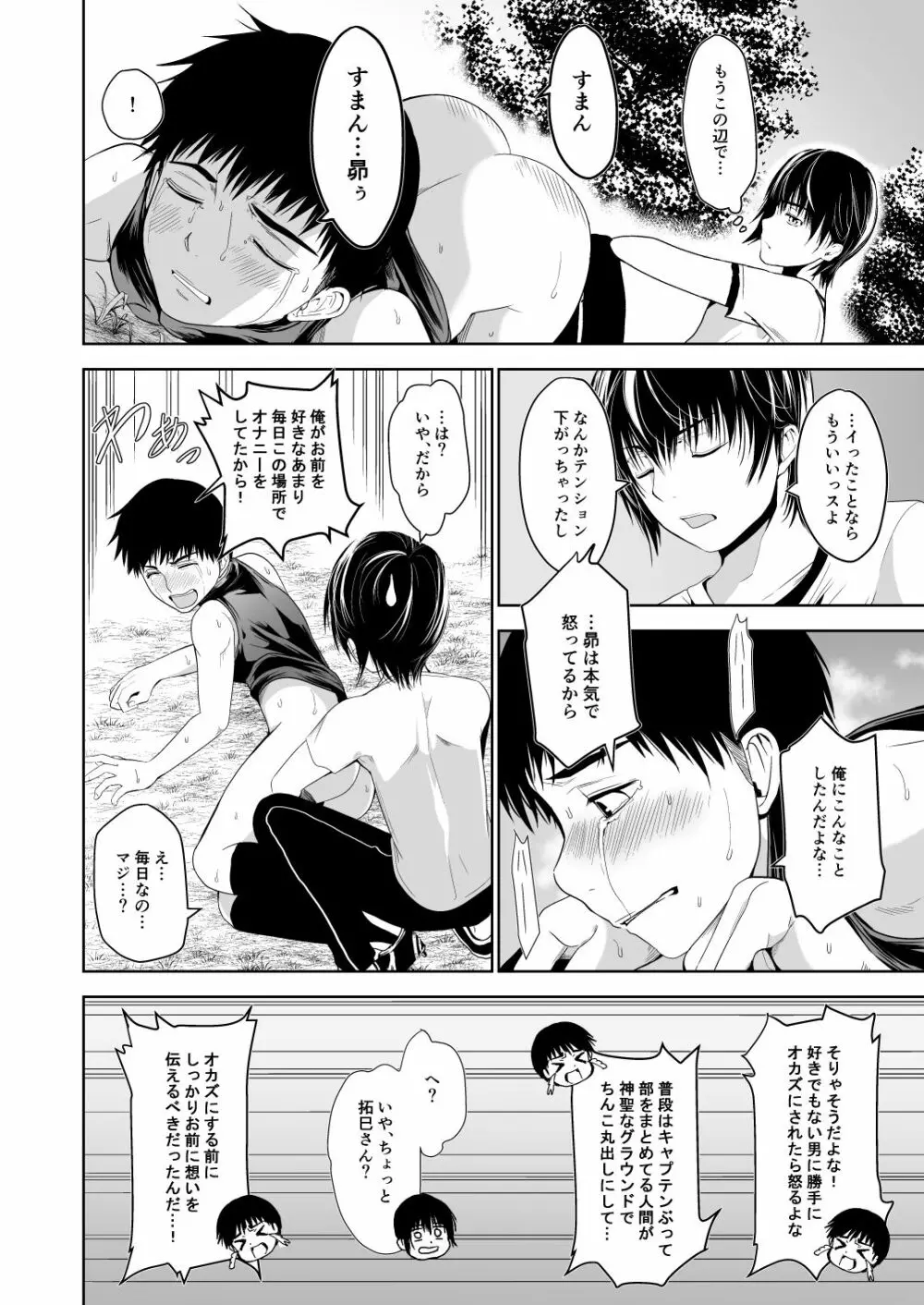 うちのキャプテンと裏でこっそりセックスしてまして Page.28