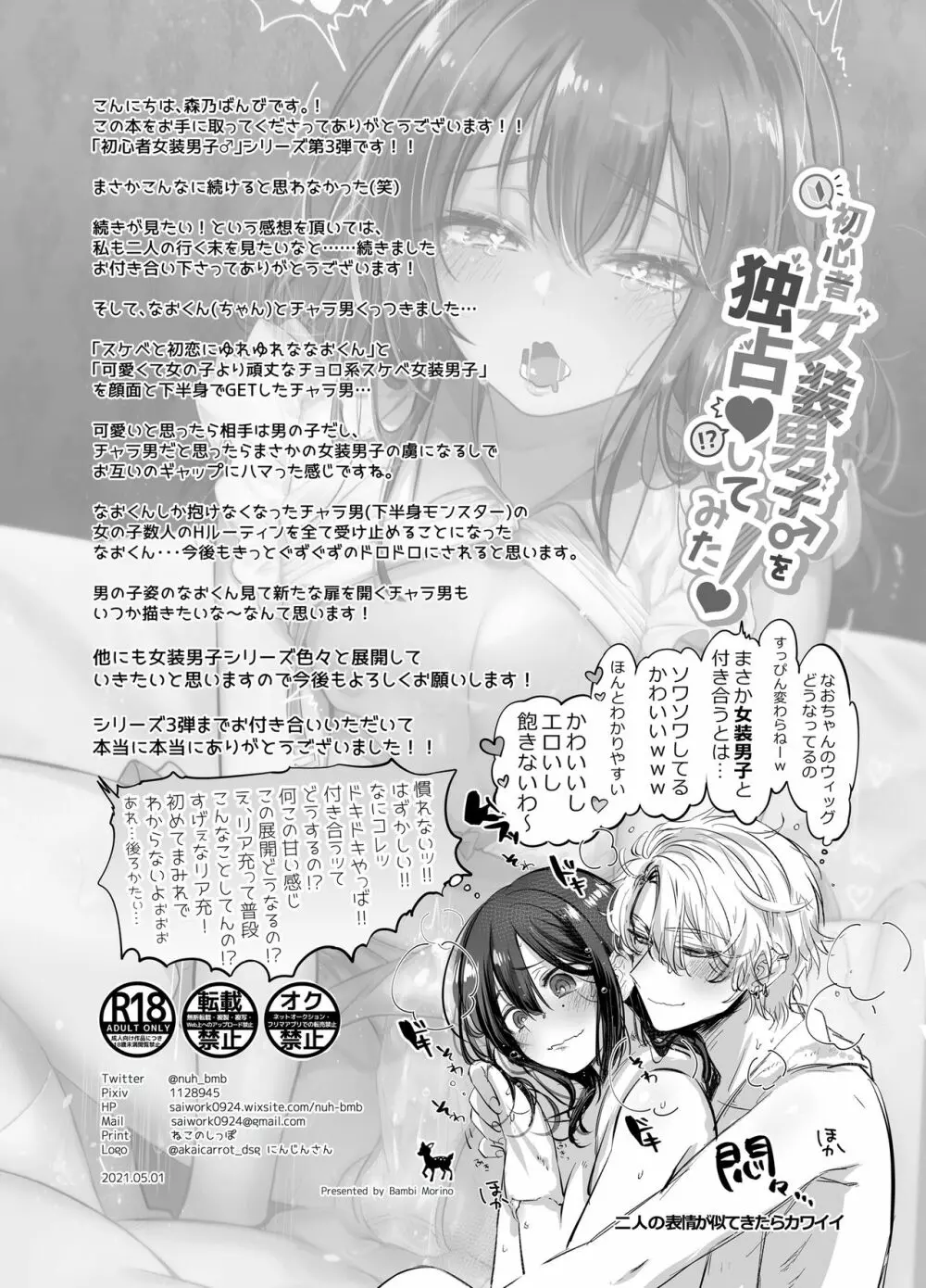 初心者女装男子♂を独占してみた！ Page.36