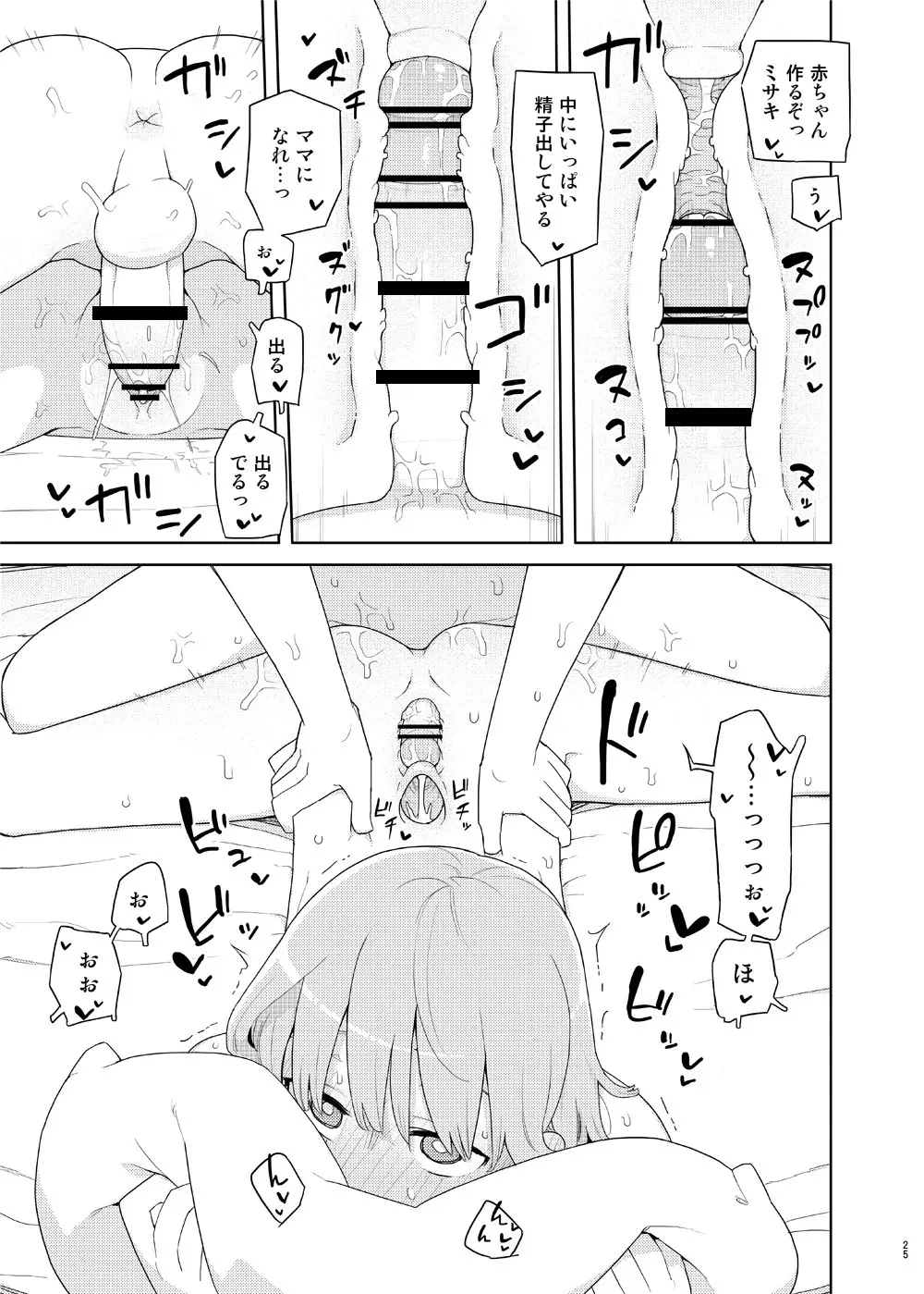 妹と吸収ごっこ Page.24