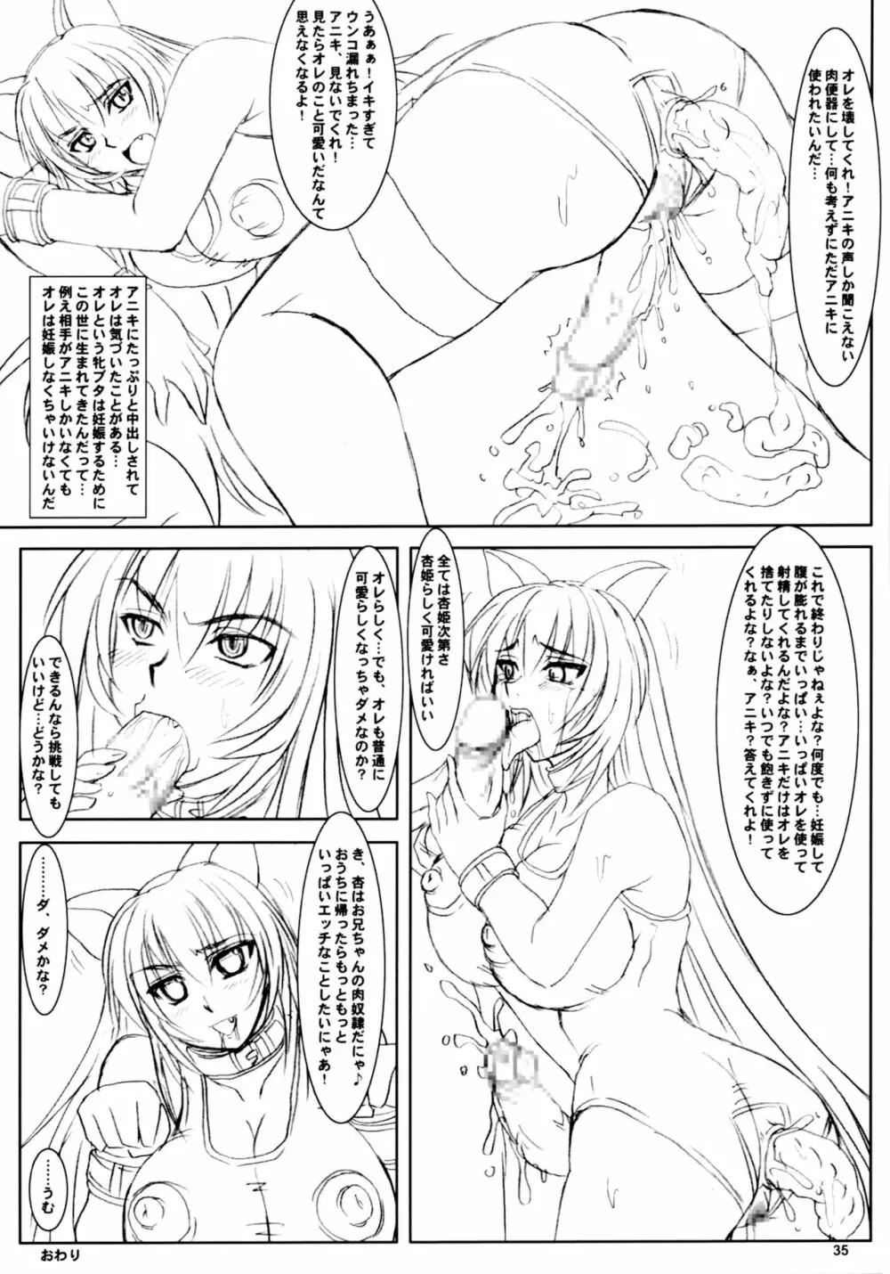 堕ちるな!杏姫様!! Page.34