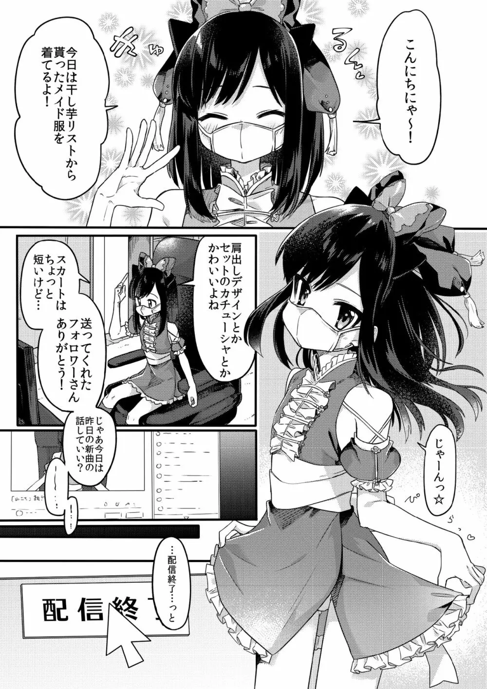 女装少年ねこちは♀堕ちしました。 Page.2