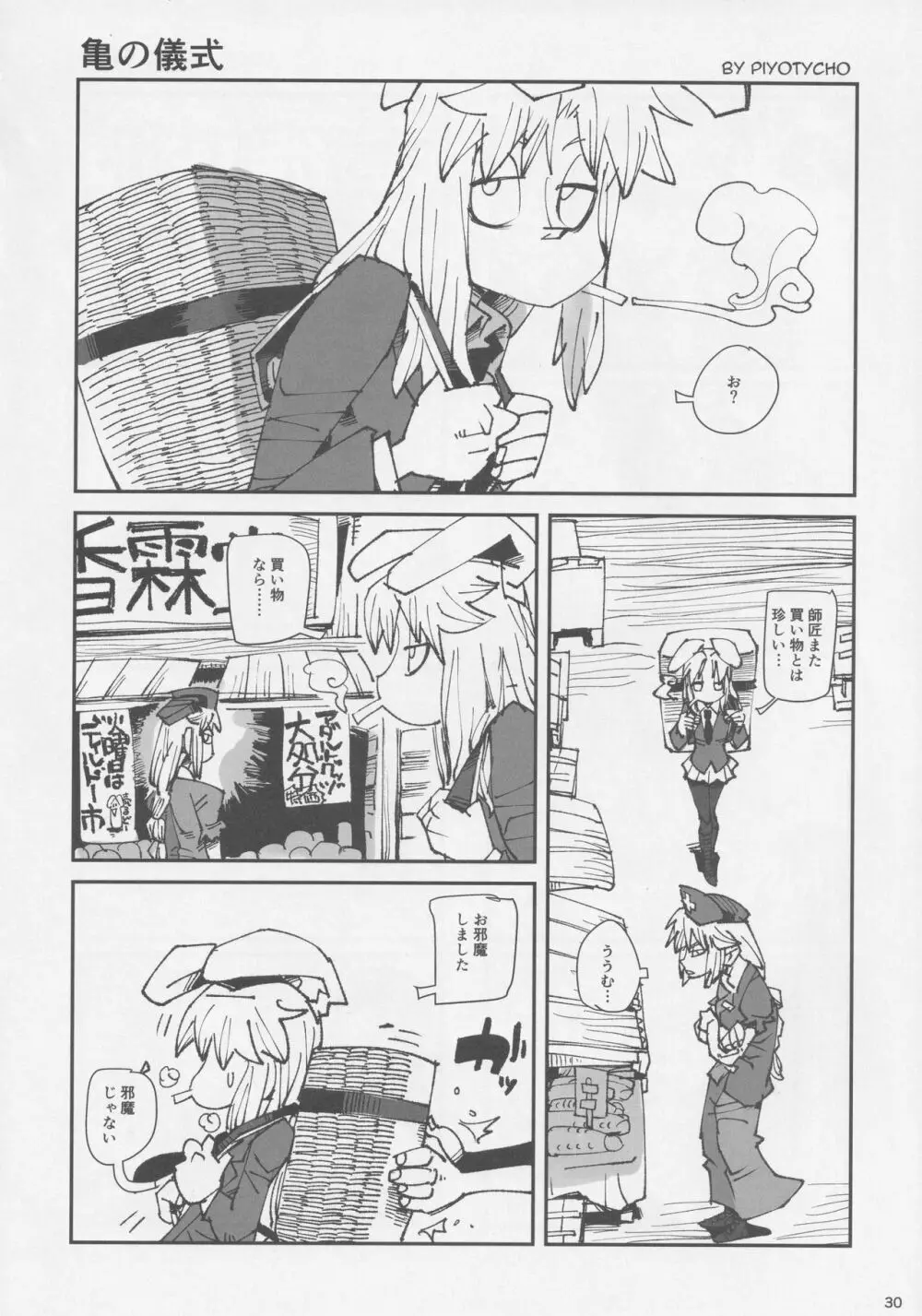 (例大祭14) [藤原家 (よろず)] 東方お買い物合同誌 side [adult] オカイモノガタリ (東方Project) Page.29