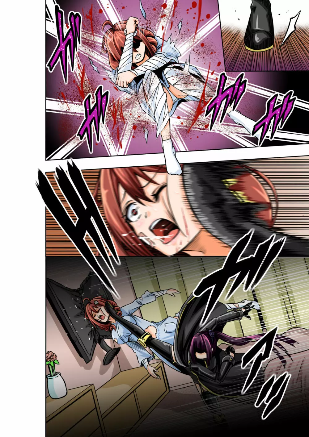 BOUNTY HUNTER GIRL vs ASSASSIN GIRL Page.6