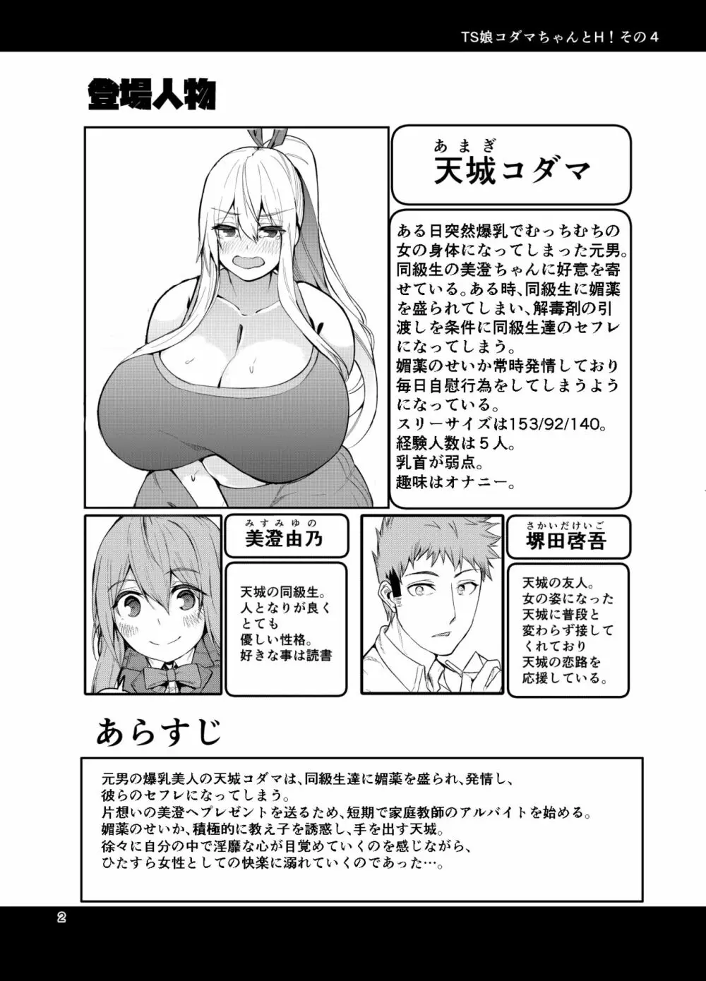 TS娘こだまちゃんとH！ その4【DL版】 Page.3