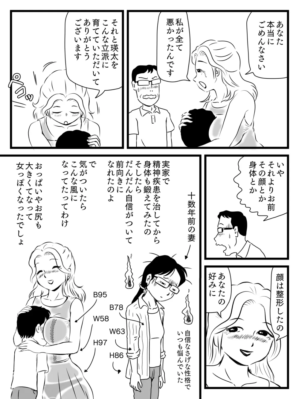 出戻り母さんがエロくなっていた件 Page.7