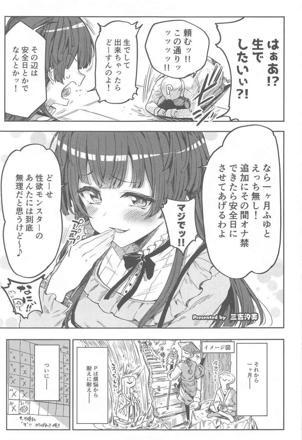 あんたはここでふゆとイクのよ～冬優子イチャラブエロ合同～ Page.10