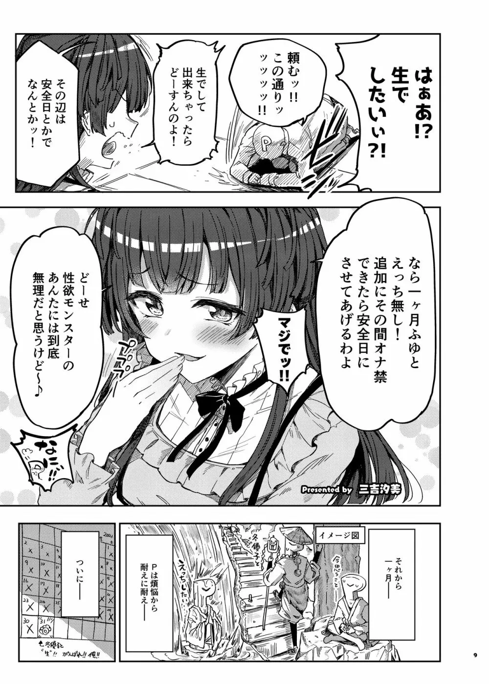 あんたはここでふゆとイクのよ～冬優子イチャラブエロ合同～ Page.10