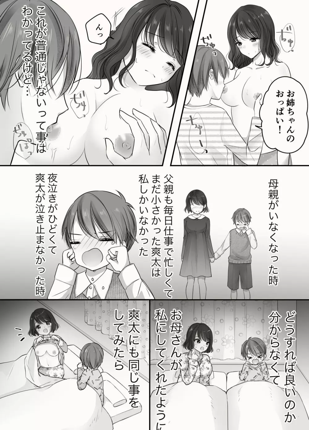 姉と弟のえっちなルーティーン Page.5