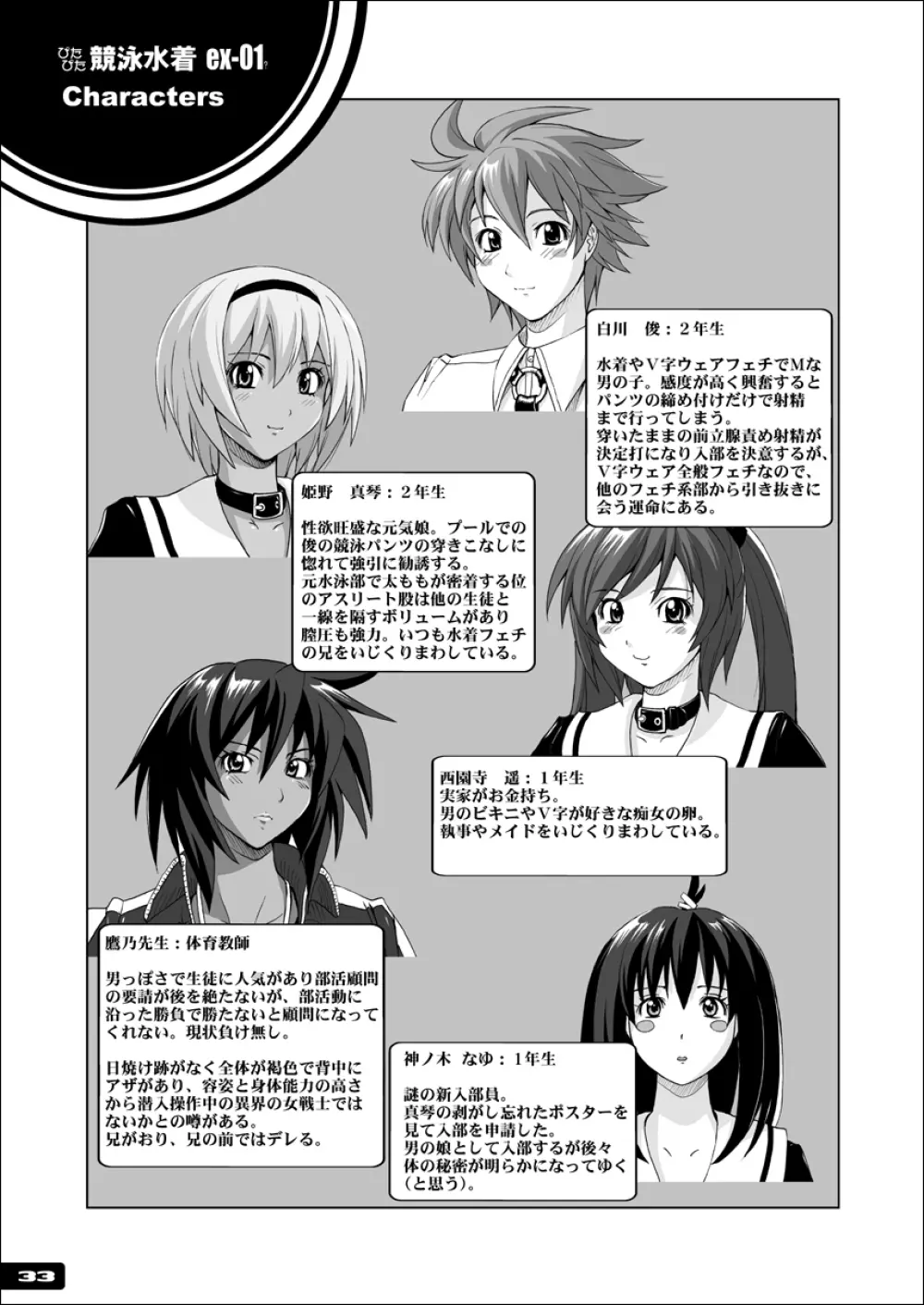 ぴたぴた競泳水着EX01 Page.32