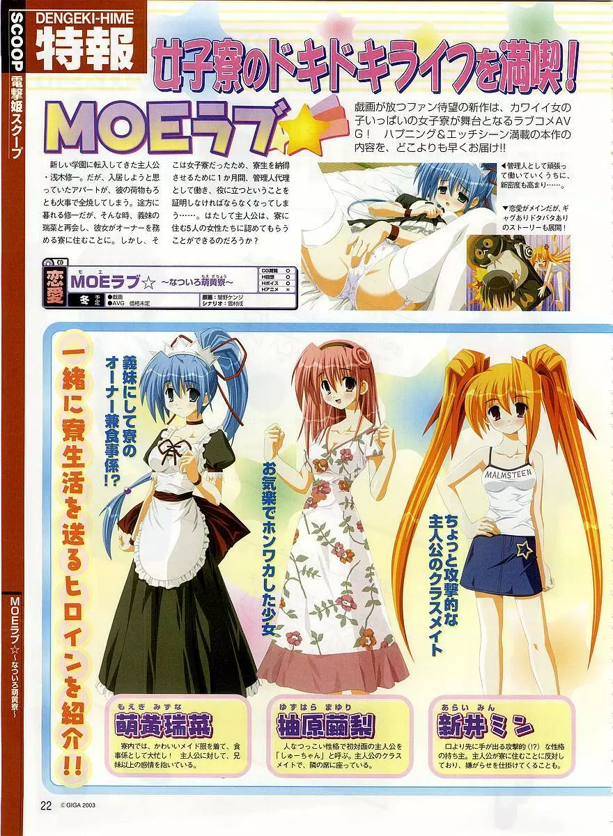 Dengeki Hime 2003-12 Page.18